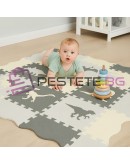 Пъзел от пяна 30.5x30.5см 35 части мека постелка за игра